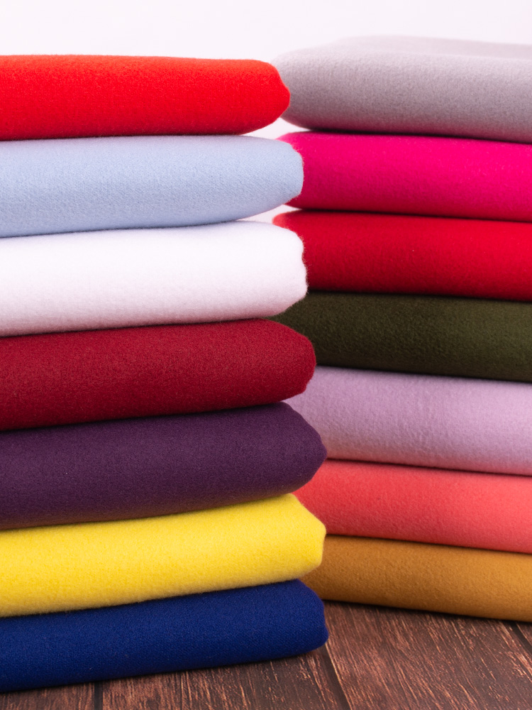 Tissu en cachemire brossé doub - Wool Coat Peacoat avis et prix