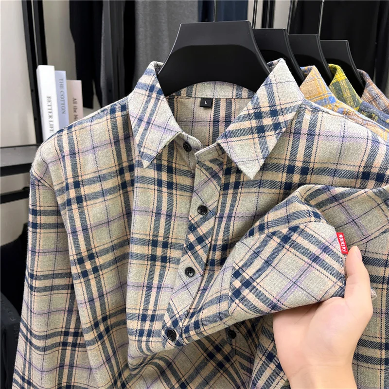 Chemises boutonnées en flanell - Flannel Shirt Lined avis et prix