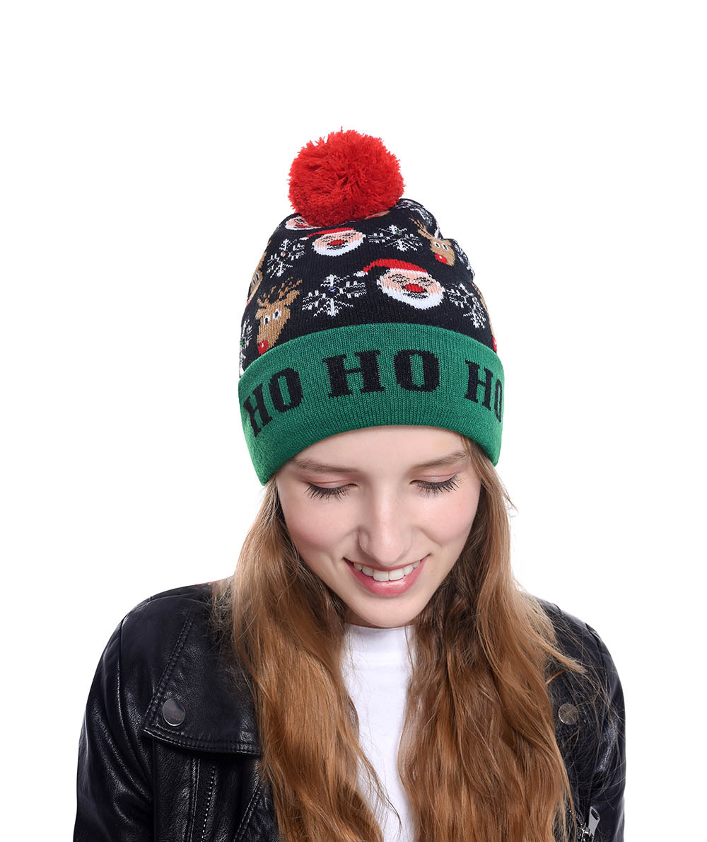 Chapeau de Noël avec LED, Bonn - Knit Beanie Hat Warm avis et prix