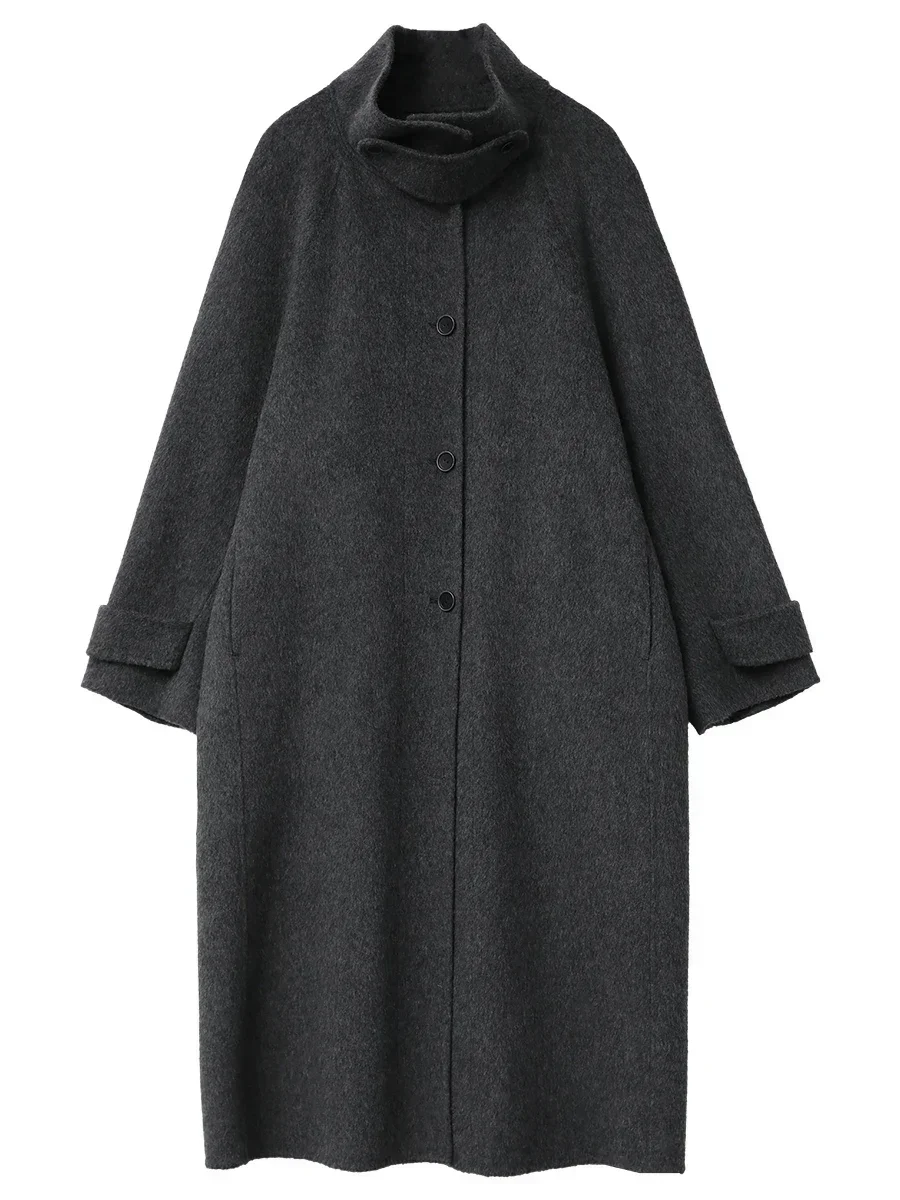 CHIC VEN-Manteau en laine à bo - Wool Coat Peacoat avis et prix