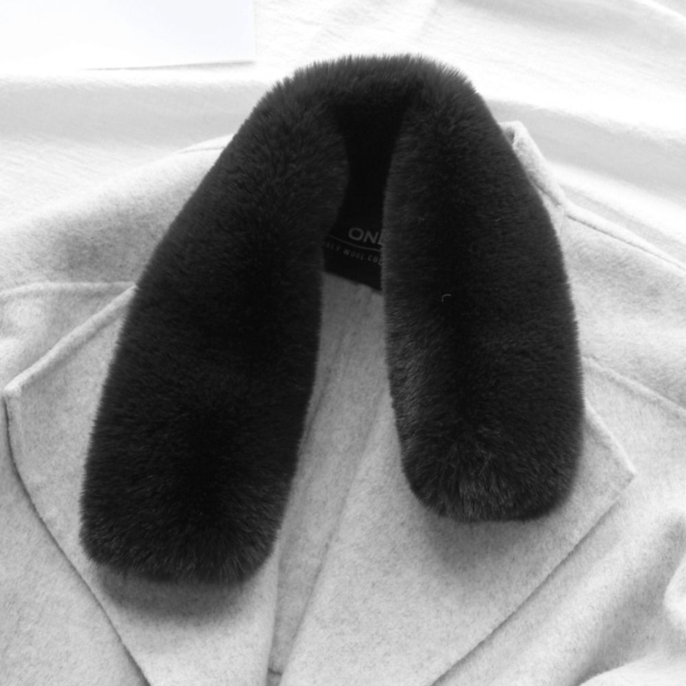 Cache-cou en Fausse Fourrure d - Wool Coat Peacoat avis et prix