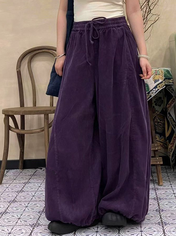 Pantalon large en velours côte - Corduroy Pant Warm avis et prix