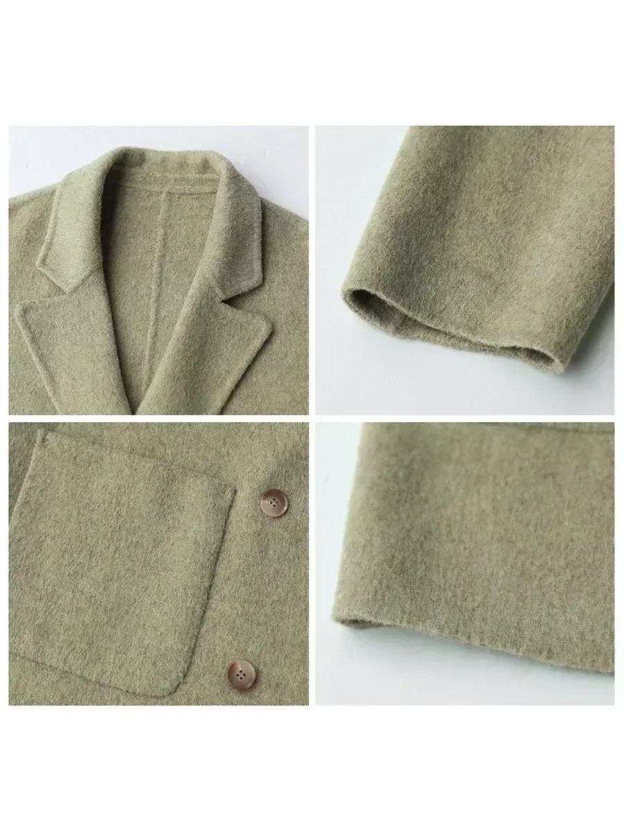 CHIC VEN – manteaux en laine p - Wool Coat Peacoat avis et prix
