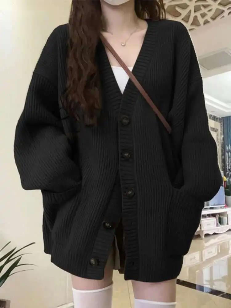 Cardigan ample à manches longu - Wool Coat Peacoat avis et prix