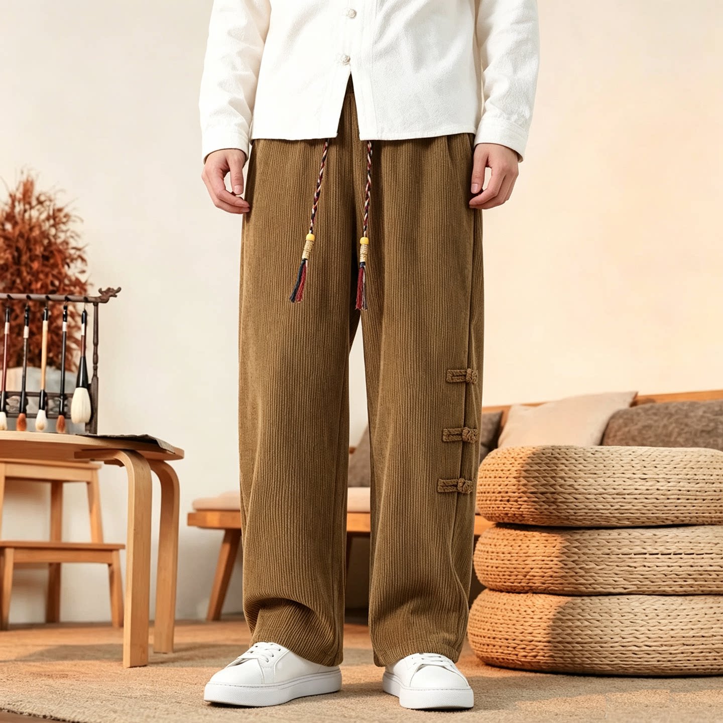 Pantalon homme neuf, automne,  - Corduroy Pant Warm avis et prix