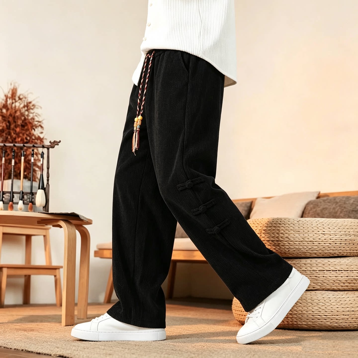 Pantalon homme neuf, automne,  - Corduroy Pant Warm avis et prix